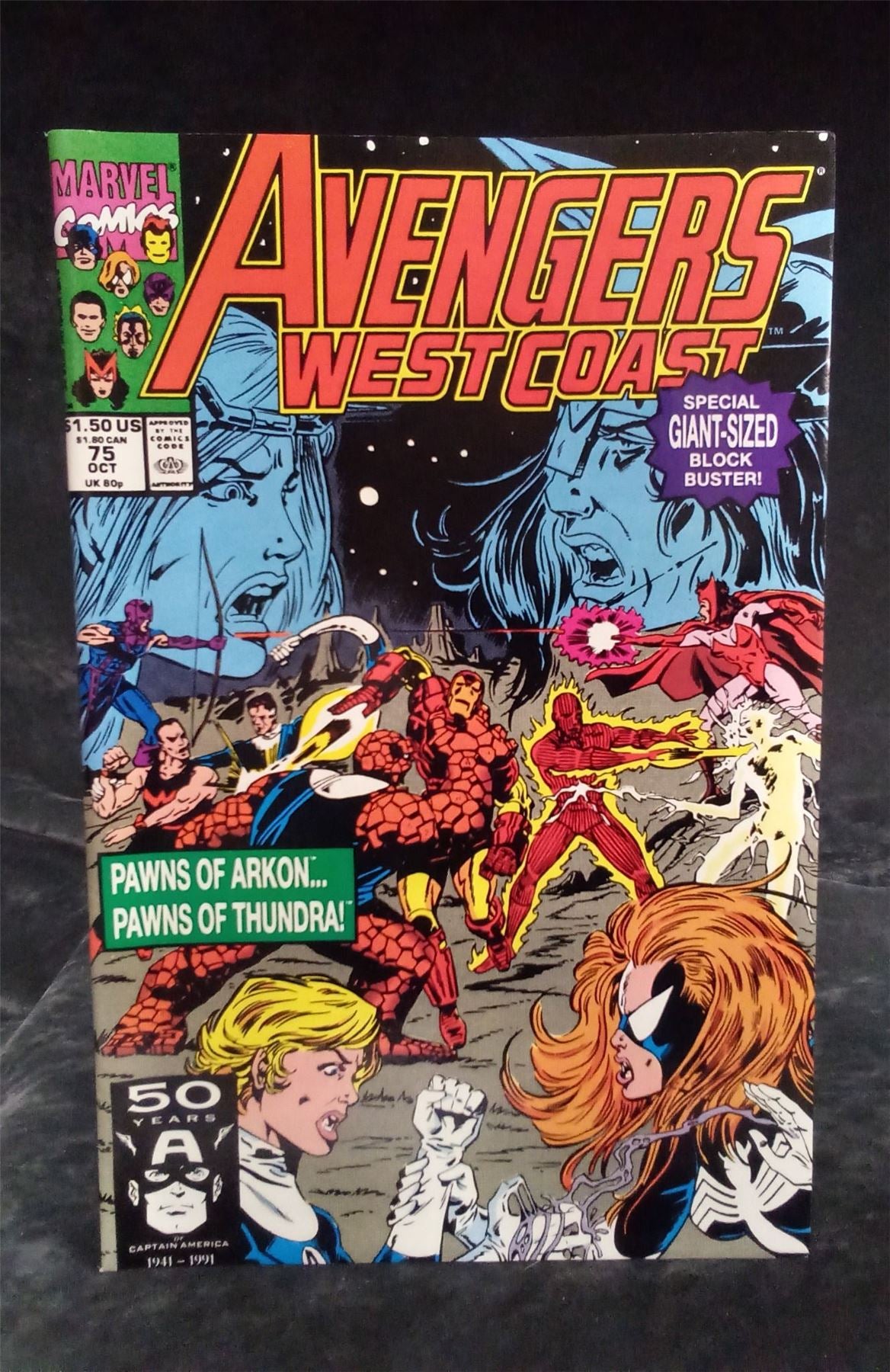 Avengers West Coast #75 1991 Marvel Comics Comic Book