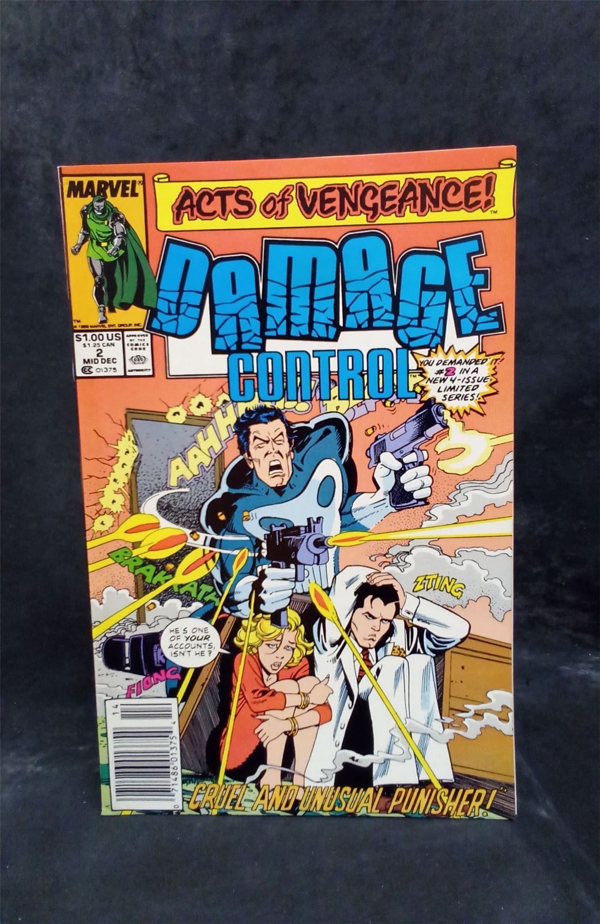 Damage Control #2 1989 Marvel Comics Comic Book