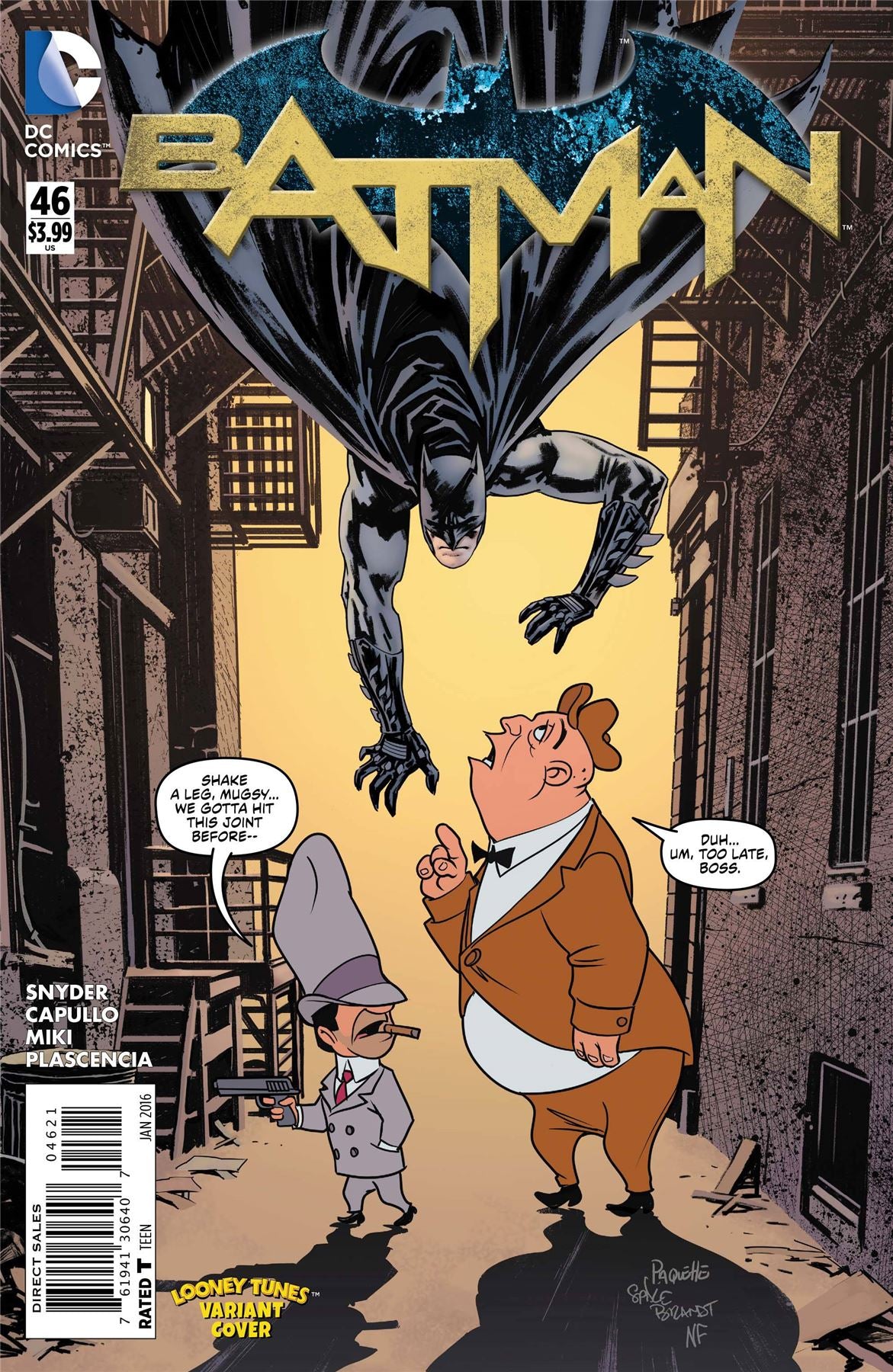 Batman #46 Looney Tunes Var Ed (Looney Tunes Var Ed) DC Comics Comic Book