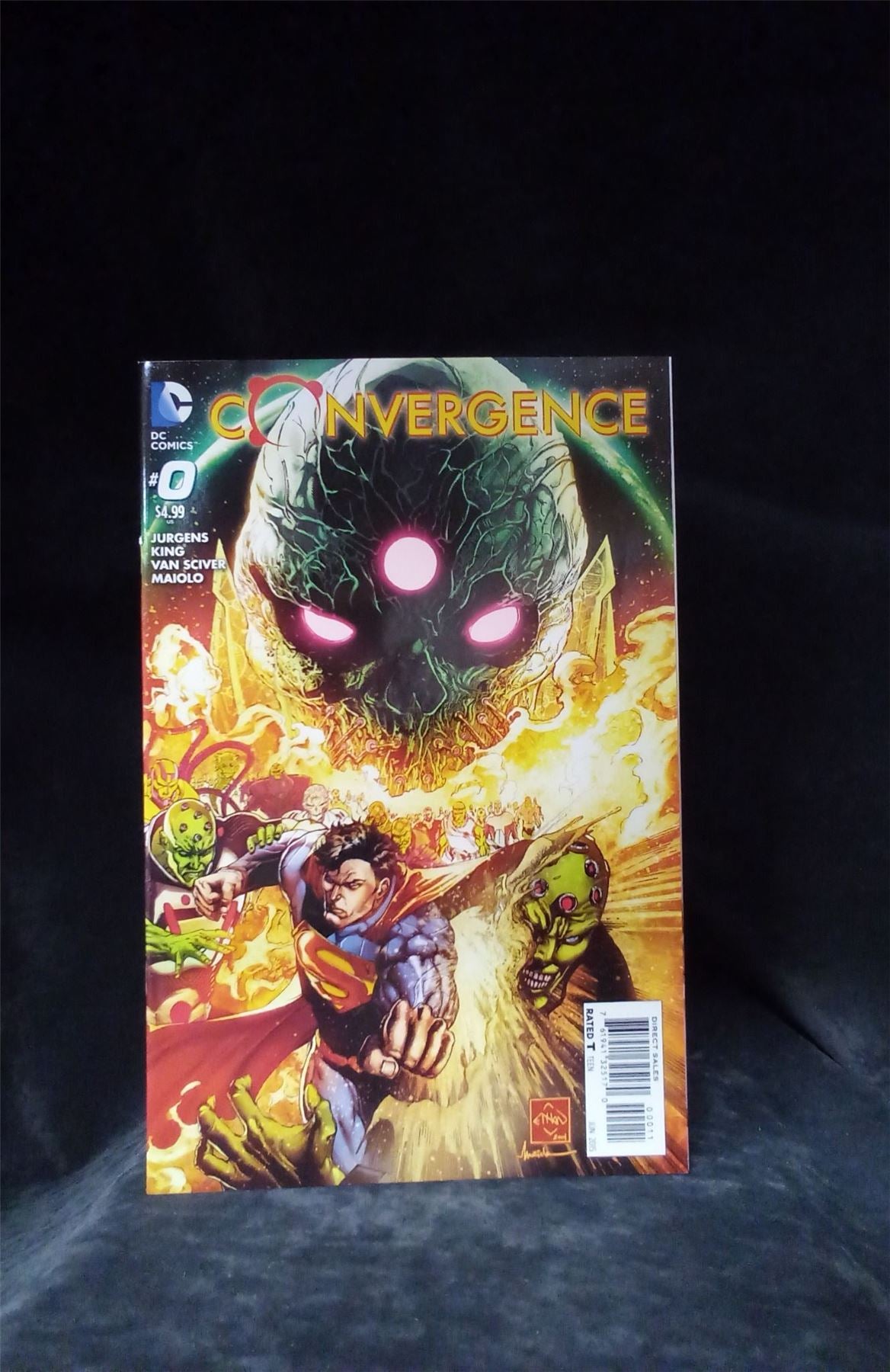 Convergence #0 2015 DC Comics Comic Book