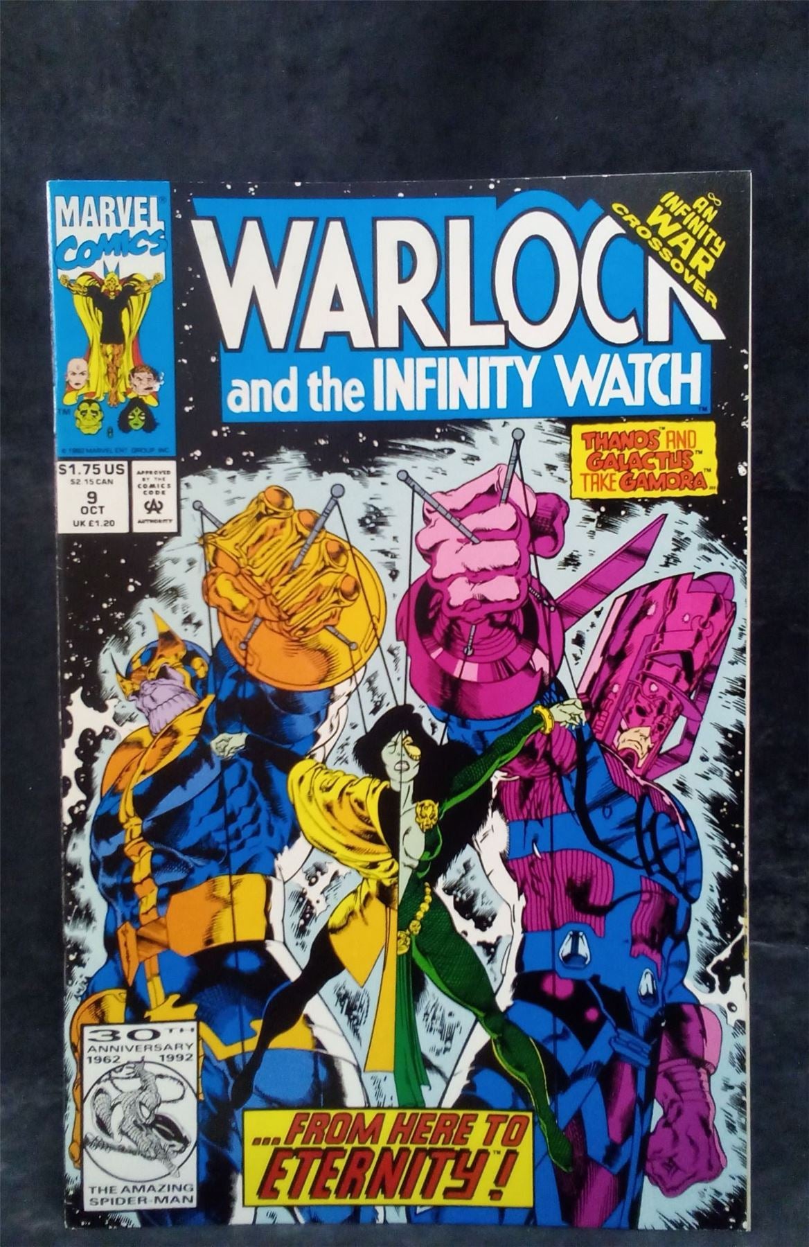 Warlock and the Infinity Watch #9 1992 Marvel Comics Comic Book
