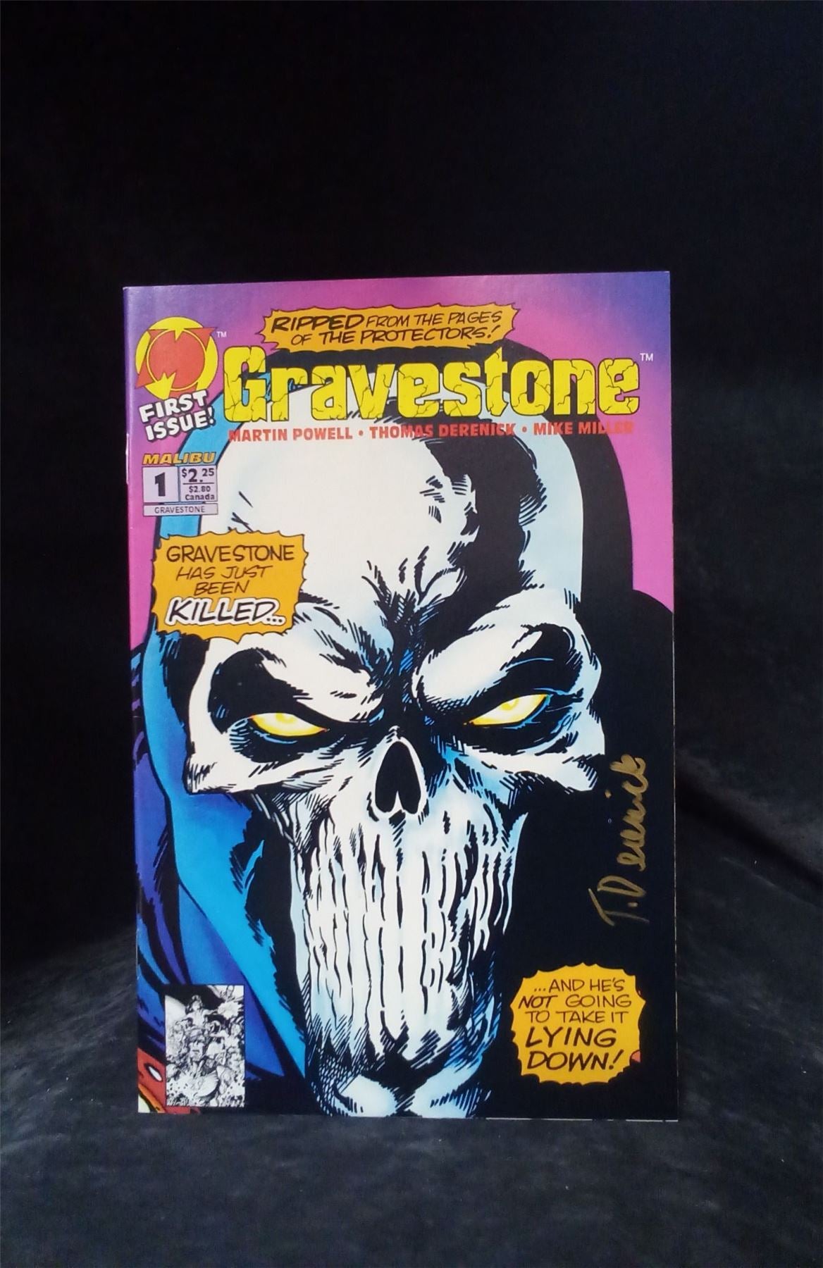 Gravestone #1 1993 malibu Comic Book