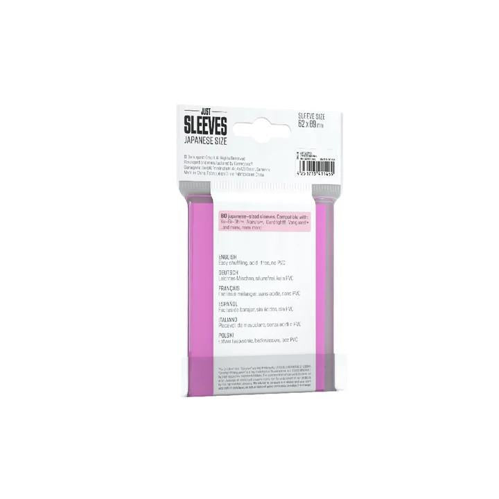 Just Sleeves - Japanese Size Pink Gamegenic