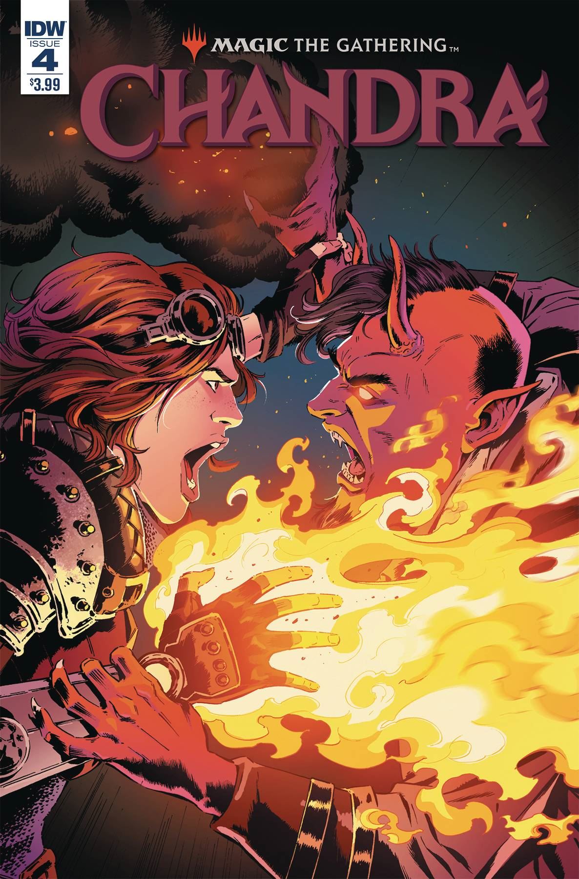 Magic The Gathering Chandra #4 Gallant (Gallant) Idw Publishing Comic Book