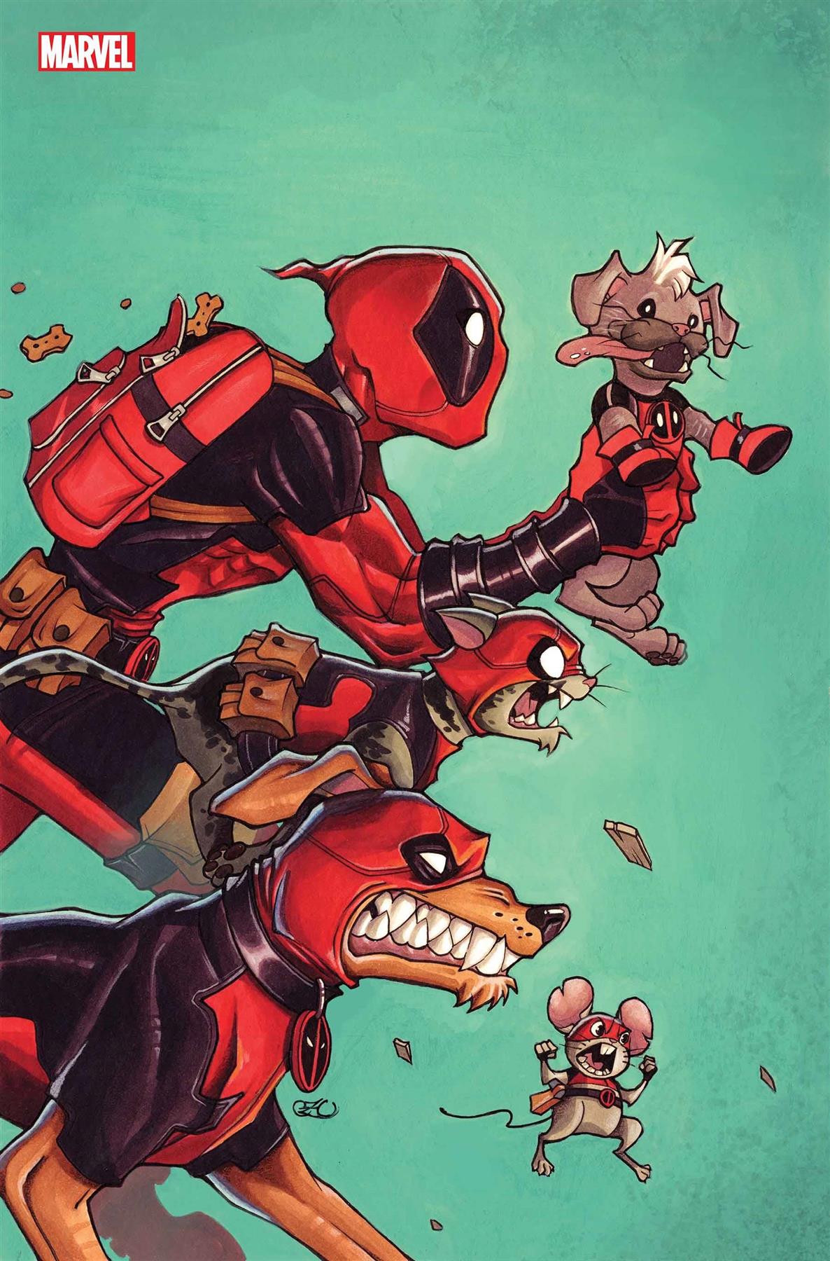 Petpool Pool Party #1 Chrissie Zullo Var Marvel Prh Comic Book 2024