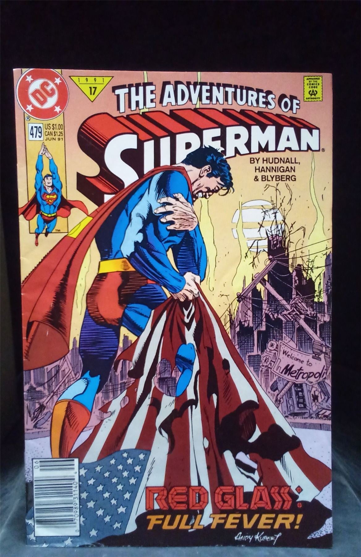 Adventures of Superman #479 1991 DC Comics Comic Book
