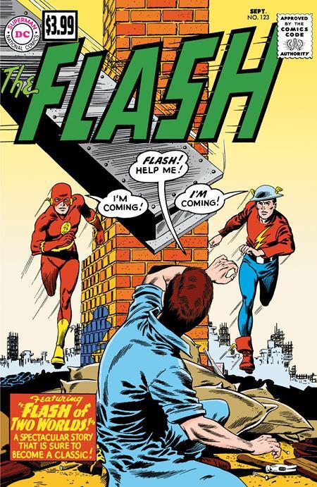 Flash #123 Facsimile Edition Cvr A Carmine Infantino & Murphy Anderson DC Comics Comic Book
