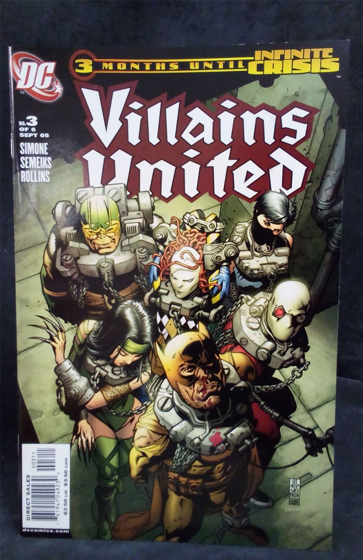Villains United #3 2005 DC Comics Comic Book
