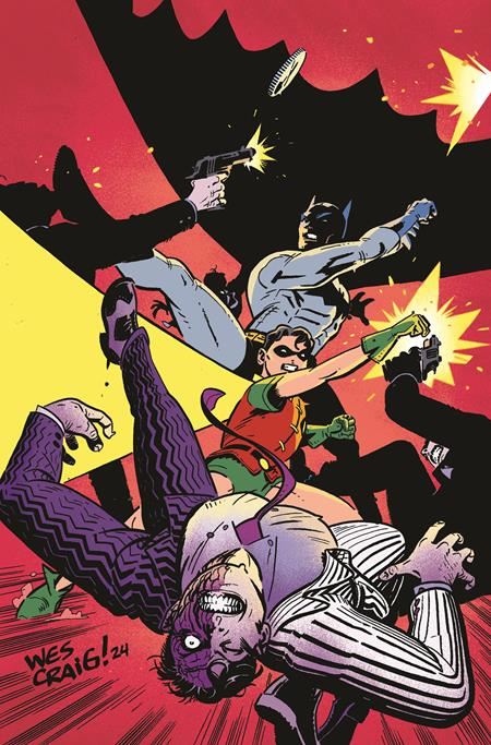 Batman & Robin Year One #6 (Of 12) Cvr C Wes Craig Card Stock Var DC Comics Comic Book