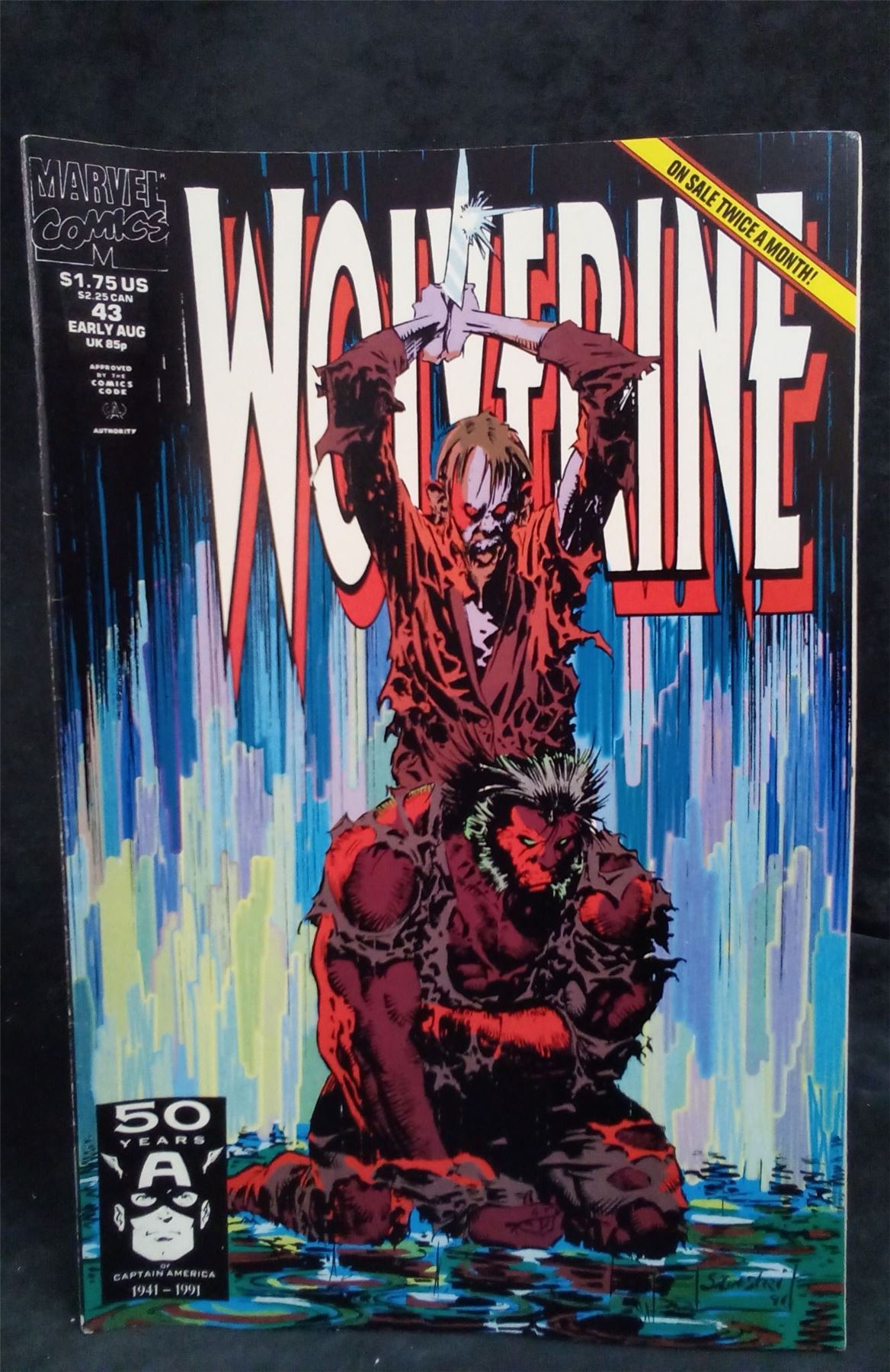 Wolverine #43 1991 Marvel Comics Comic Book