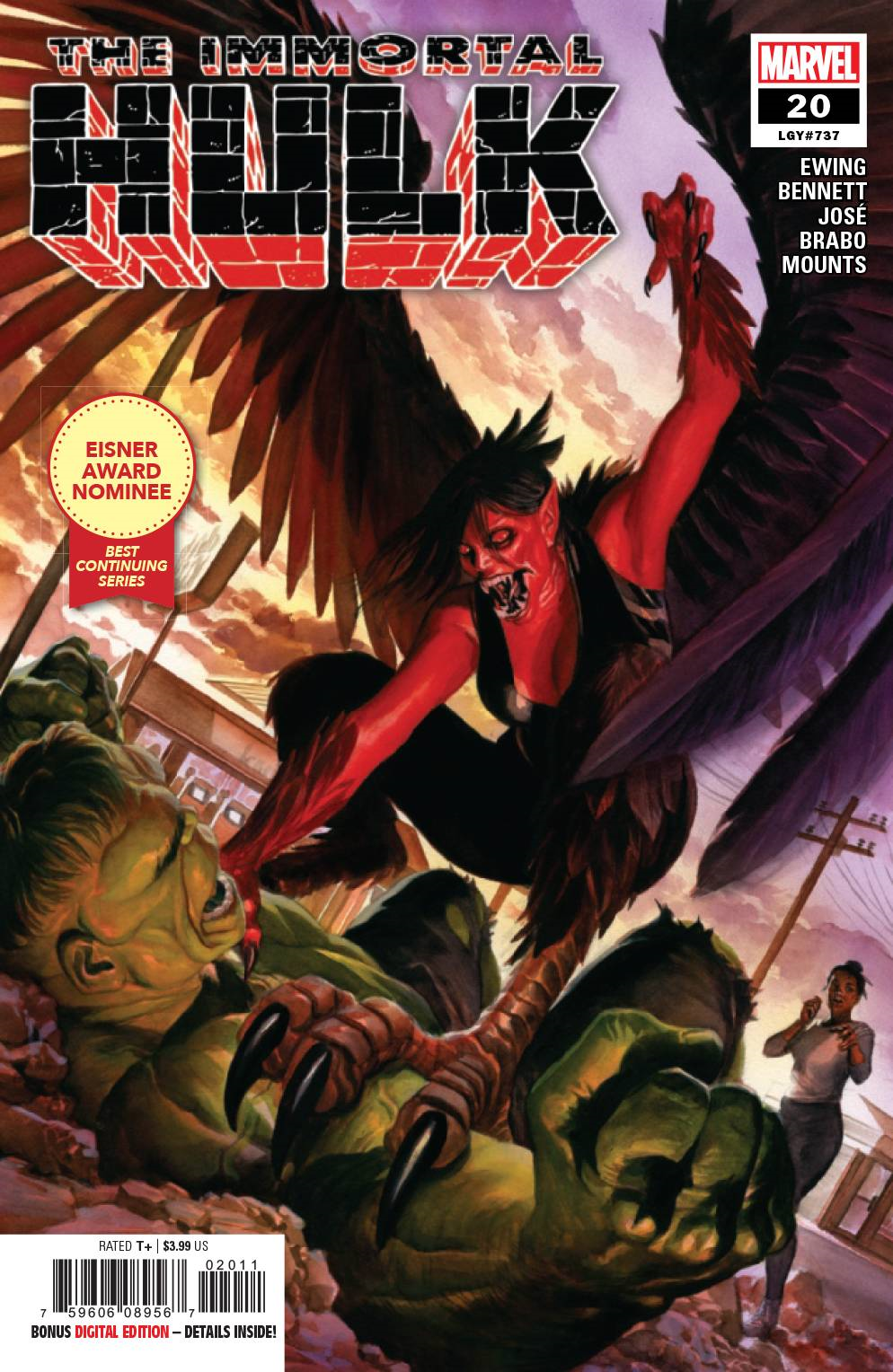 Immortal Hulk #20 () Marvel Comics Comic Book