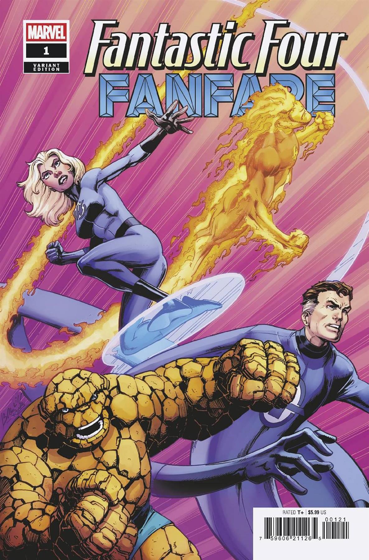 Fantastic Four Fanfare #1 Mark Bagley Var Marvel Prh Comic Book 2025