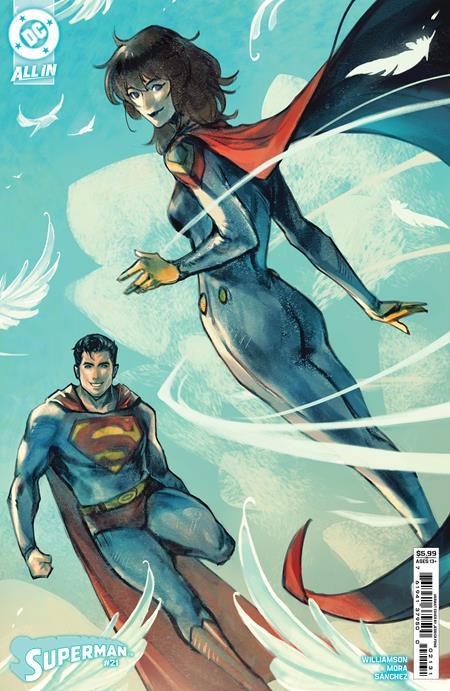 Superman #21 Cvr B Jessica Fong Card Stock Var DC Comics Comic Book