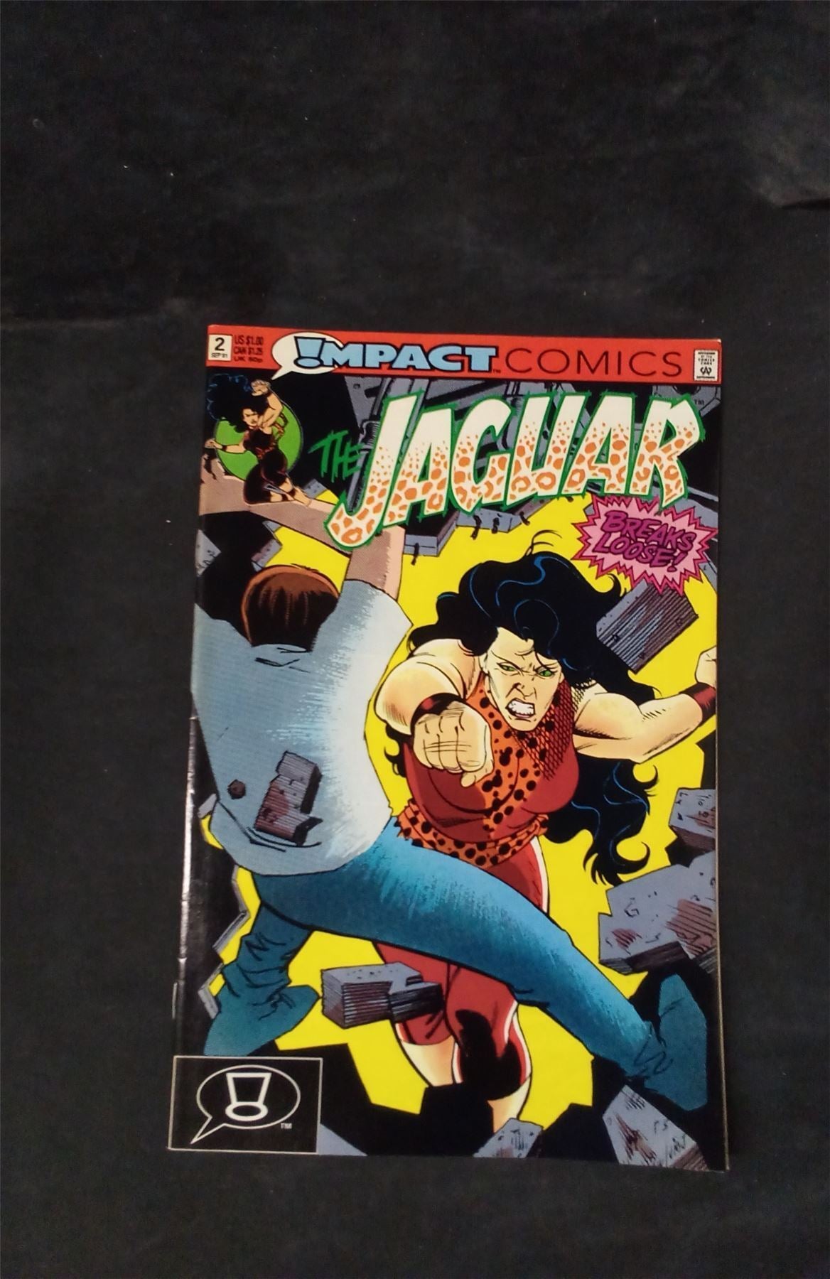 The Jaguar #2 1991 Impact Comics Comic Book