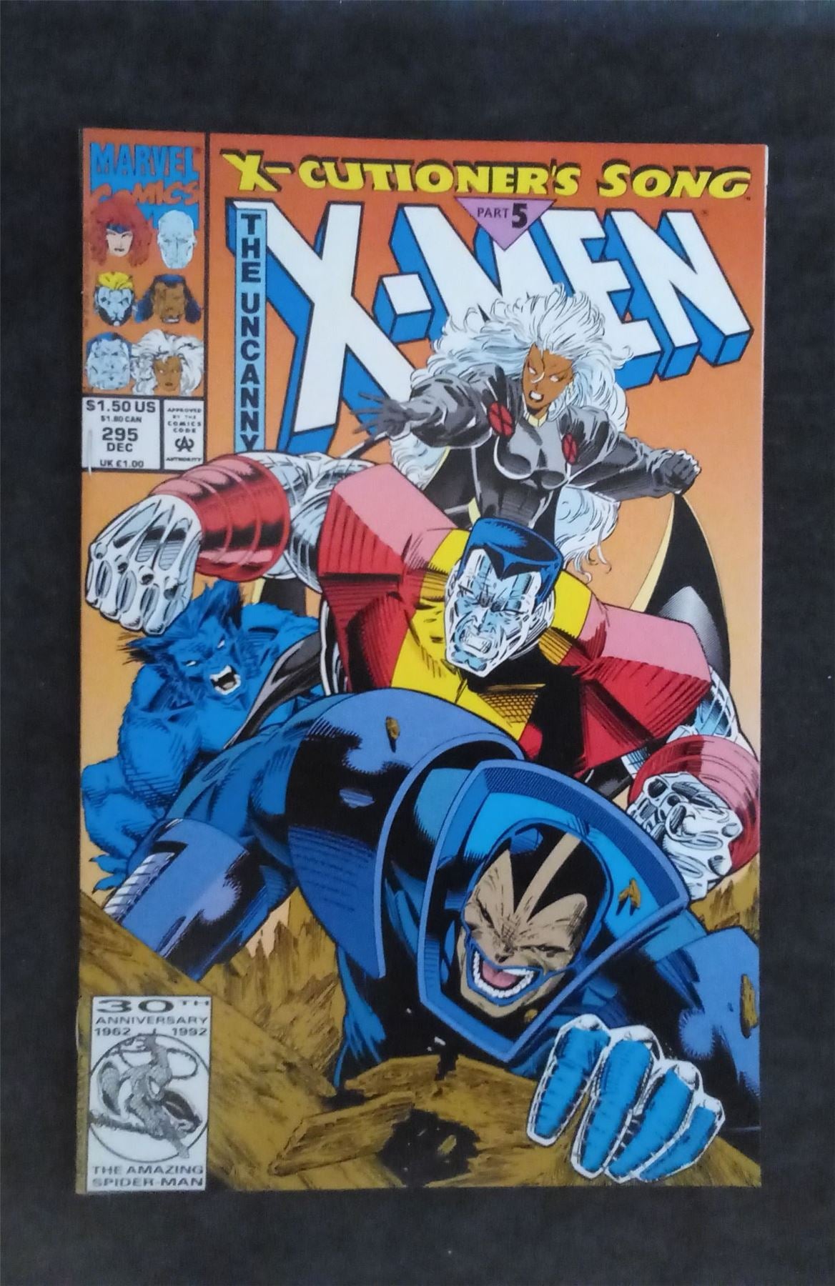 The Uncanny X-Men #295 1992 marvel Comic Book