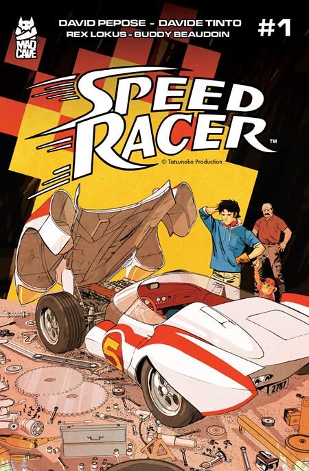 Speed Racer #1 Cvr E Sebastian Piriz Var Mad Cave Studios Comic Book