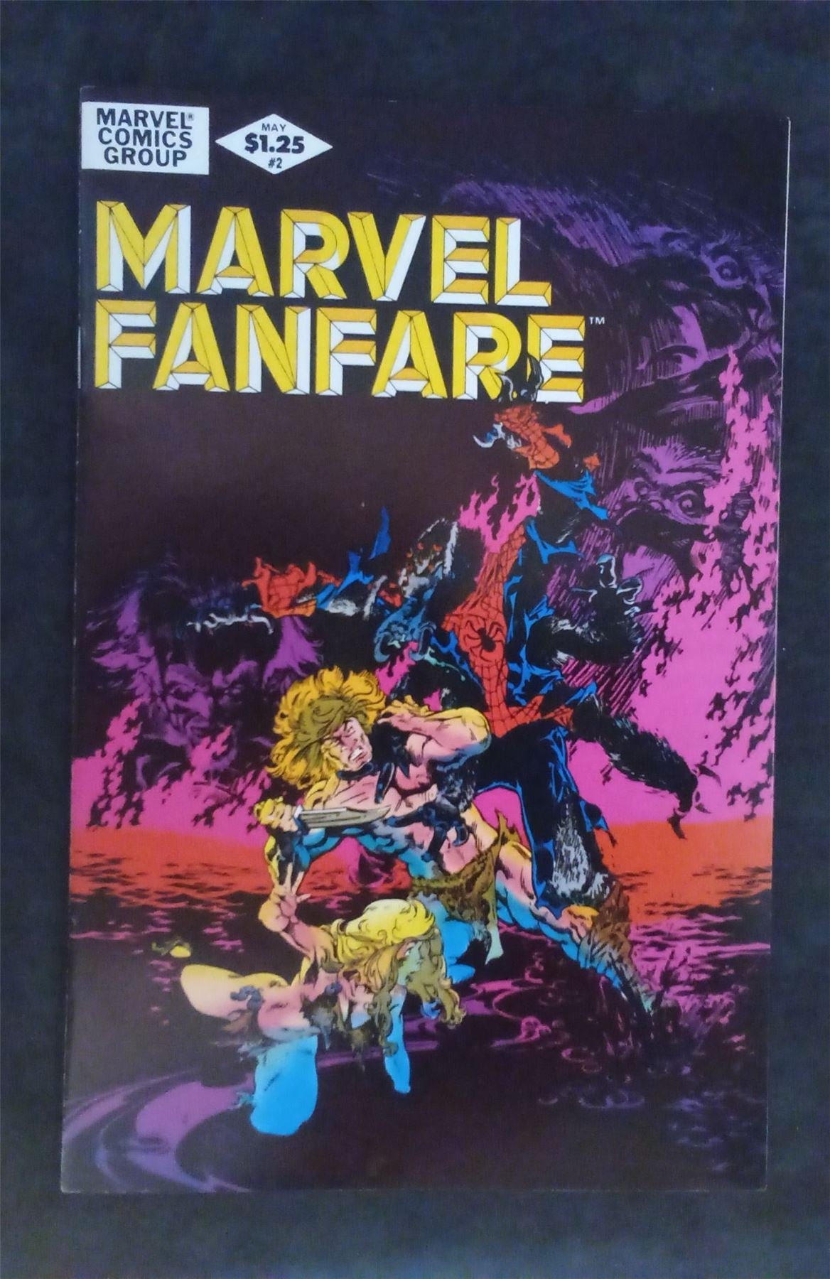 Marvel Fanfare #2 1982 marvel Comic Book