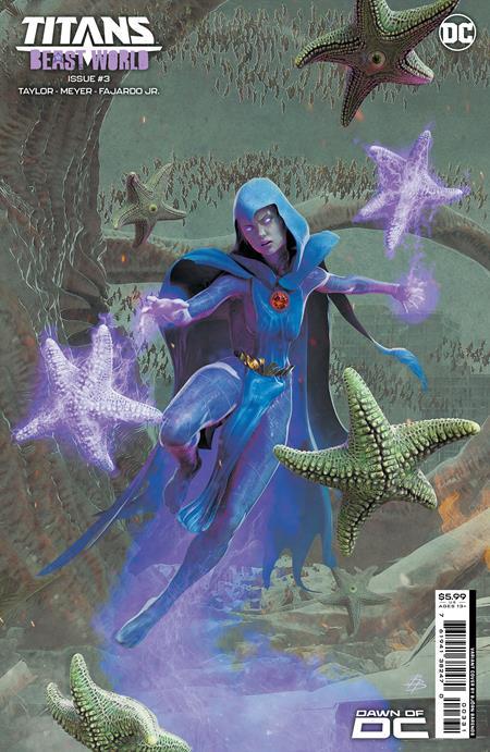 Titans Beast World #3 (of 6) Cvr B Bjorn Barends Card Stock Var DC Comics Comic Book