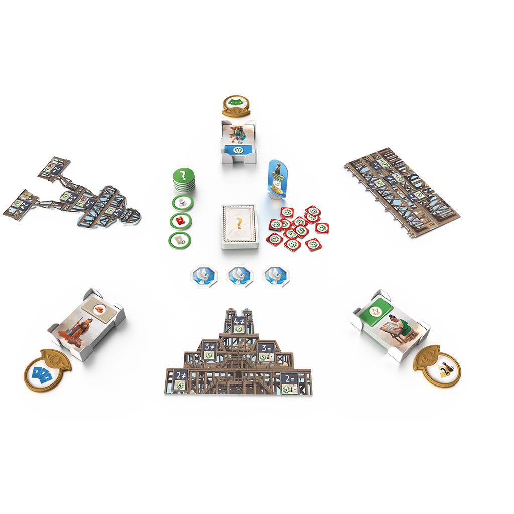 7 Wonders Architects Medals By Repos Production Board Game