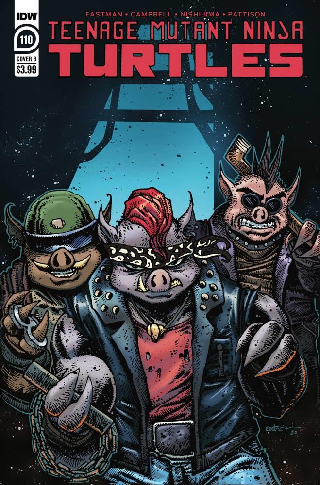 Tmnt Ongoing #110 Cvr B Eastman (Cvr B Eastman) Idw Publishing Comic Book 2020