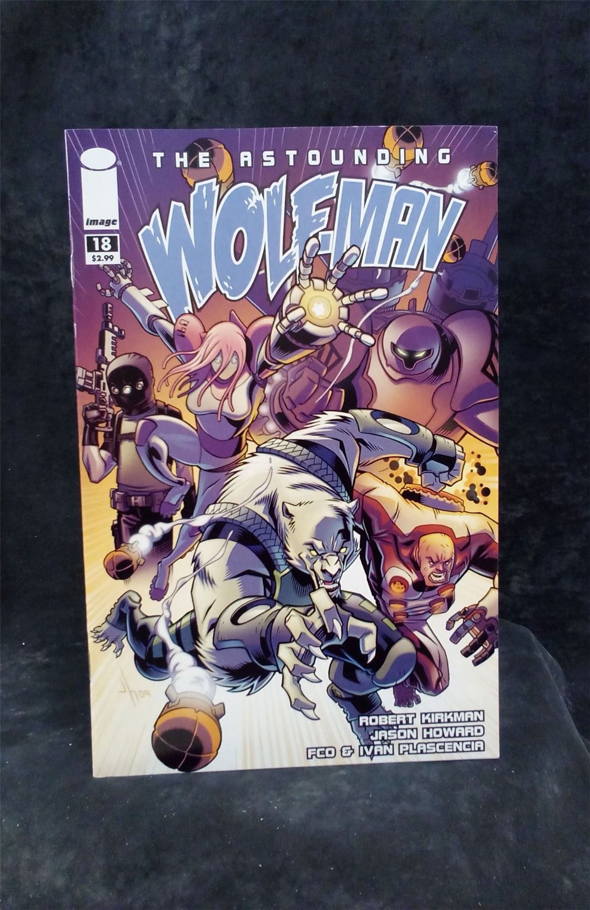 The Astounding Wolf-Man #18 2009 skybound Comic Book