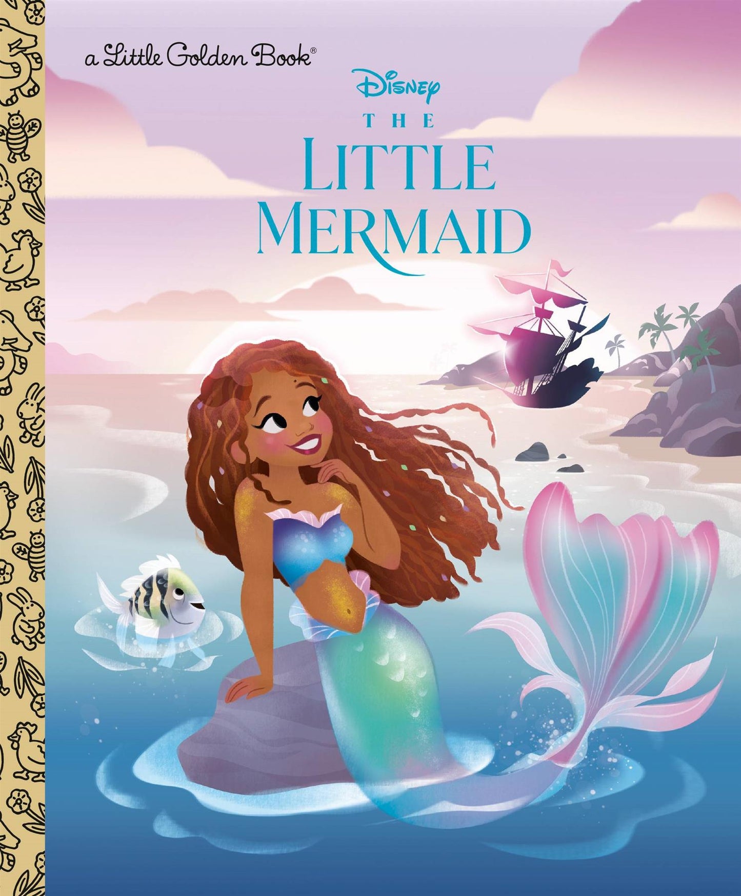 Little Mermaid Little Golden Book (c: 1-1-1) Golden Books Comic Book