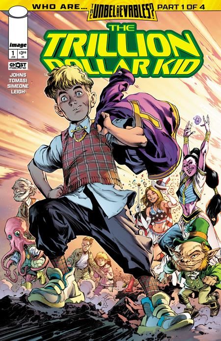 Trillion Dollar Kid #1 (of 2) Cvr B Ivan Reis & Danny Miki Var Image Comics Comic Book