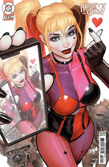 HARLEY QUINN #52 CVR B DAVID NAKAYAMA CARD STOCK VAR DC Comics Comic Book 2025