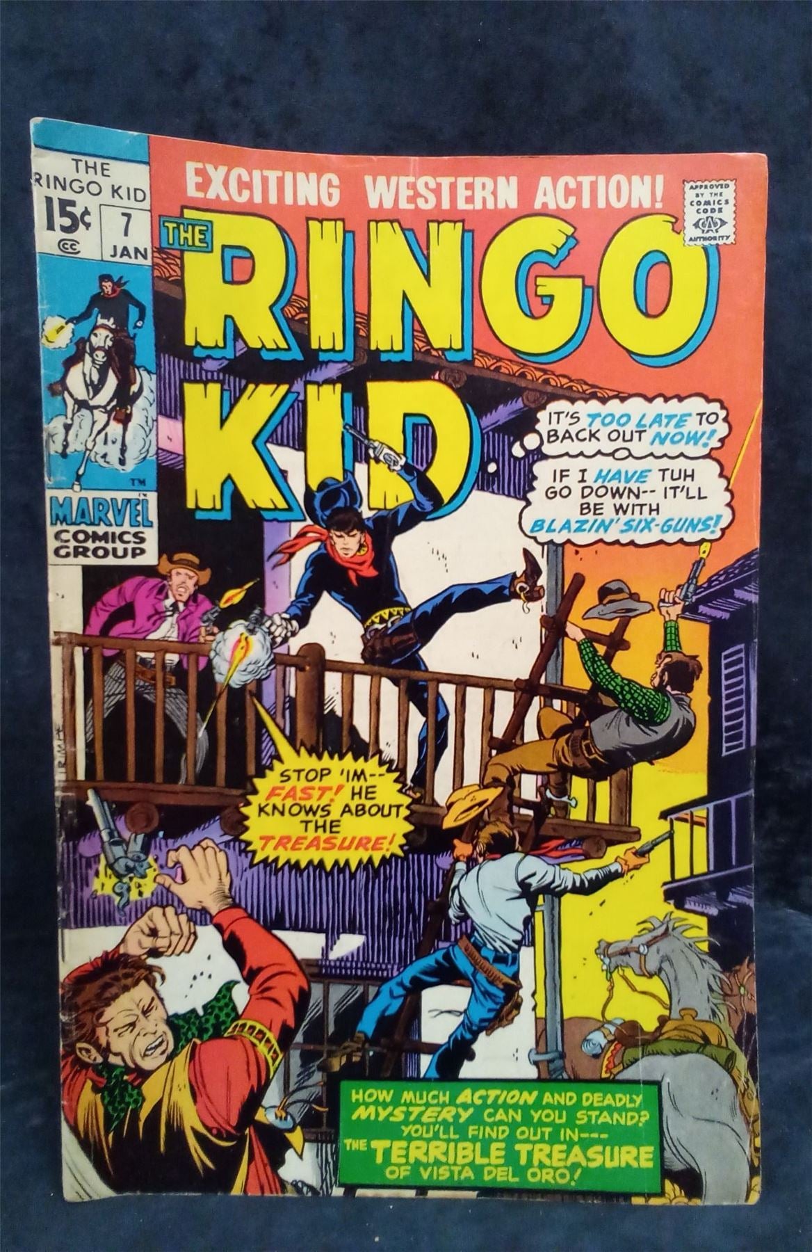 Ringo Kid #7 1971 Marvel Comics Comic Book