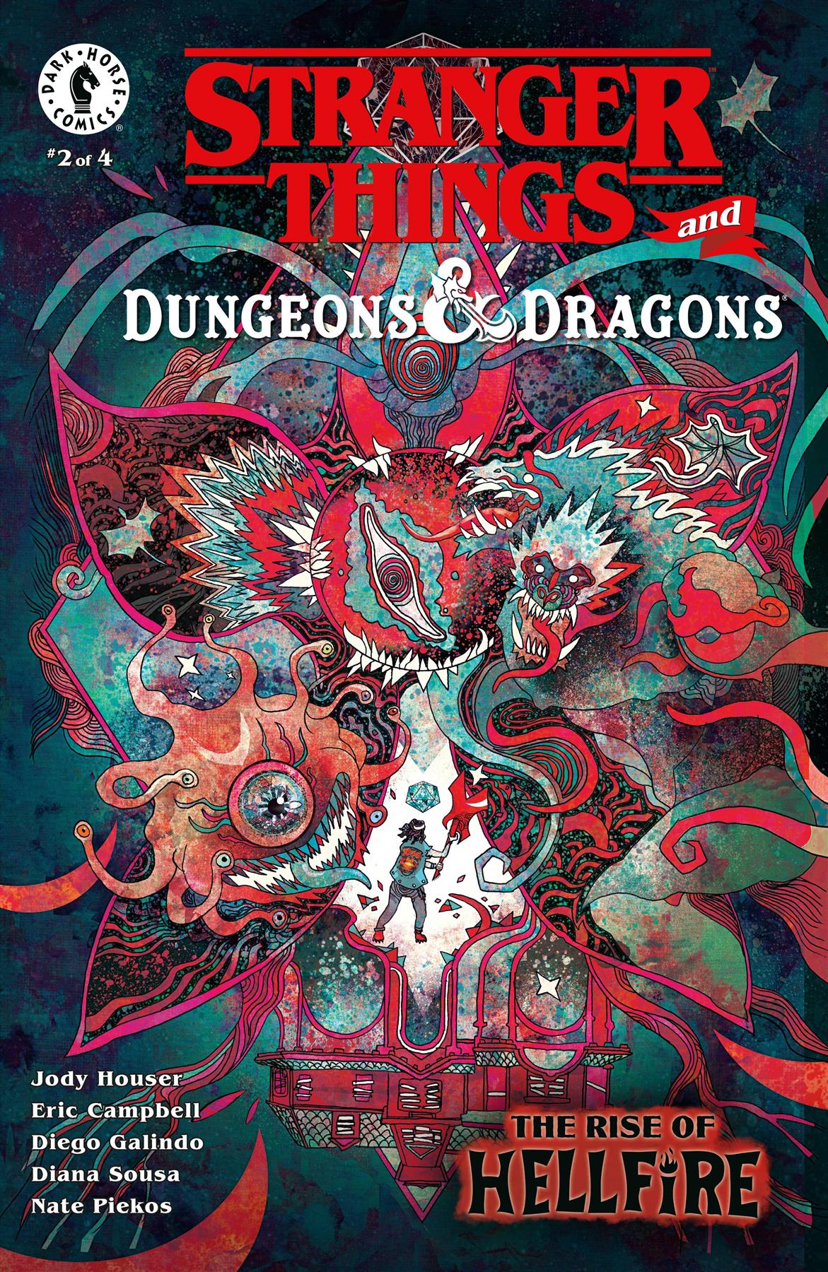 Stranger Things D&d Rise Of Hellfire #2 Cvr B Gax Cvr B Gax Dark Horse Prh Comic Book 2025