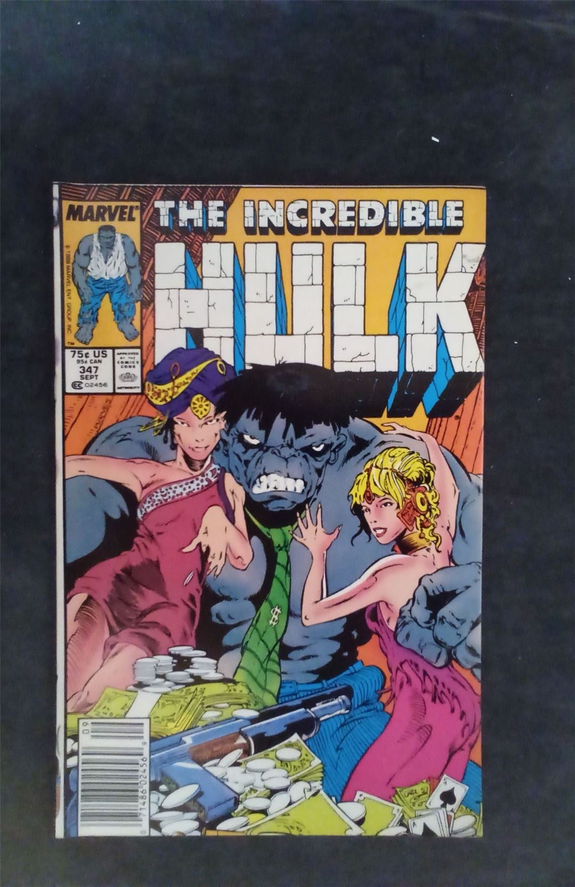 The Incredible Hulk #347 1988 marvel Comic Book