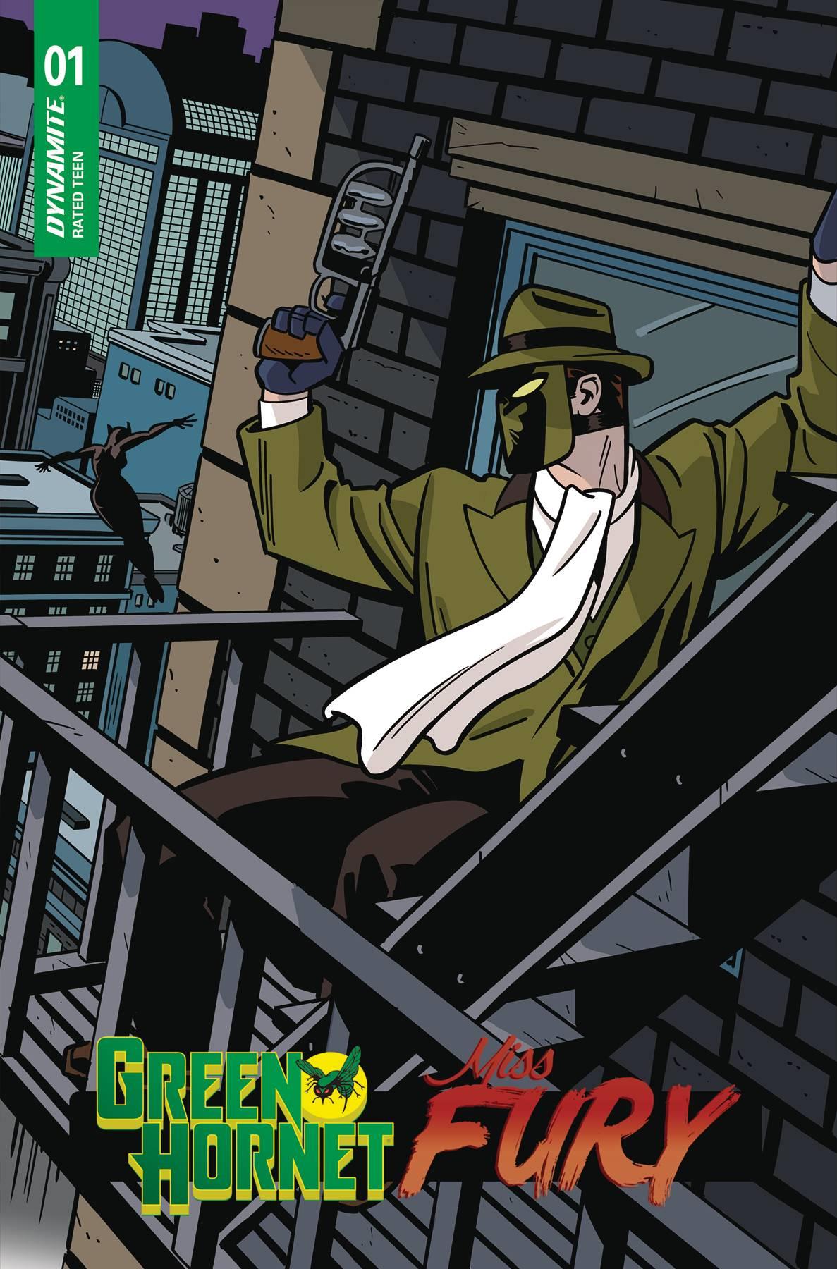 Green Hornet Miss Fury #1 Cvr D Edgar Dynamite Comic Book