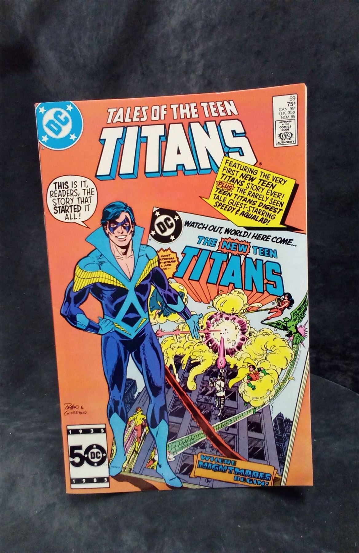 Tales of the Teen Titans #59 1985 DC Comics Comic Book