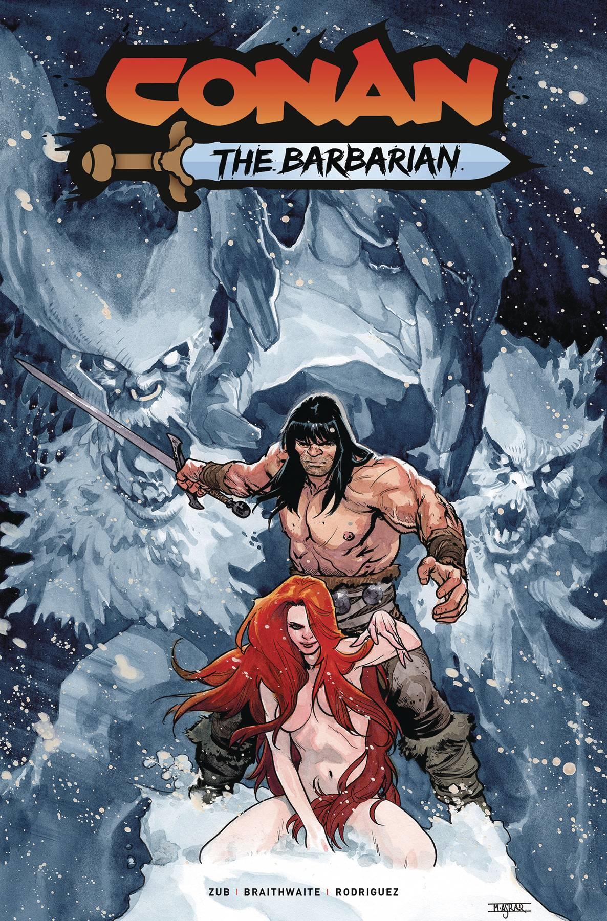 Conan Barbarian #15 Cvr A Asrar (mr) Titan Comics Comic Book