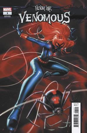 Venom War Venomous #1 Derrick Chew Black Widow Var Marvel Prh Comic Book 2024