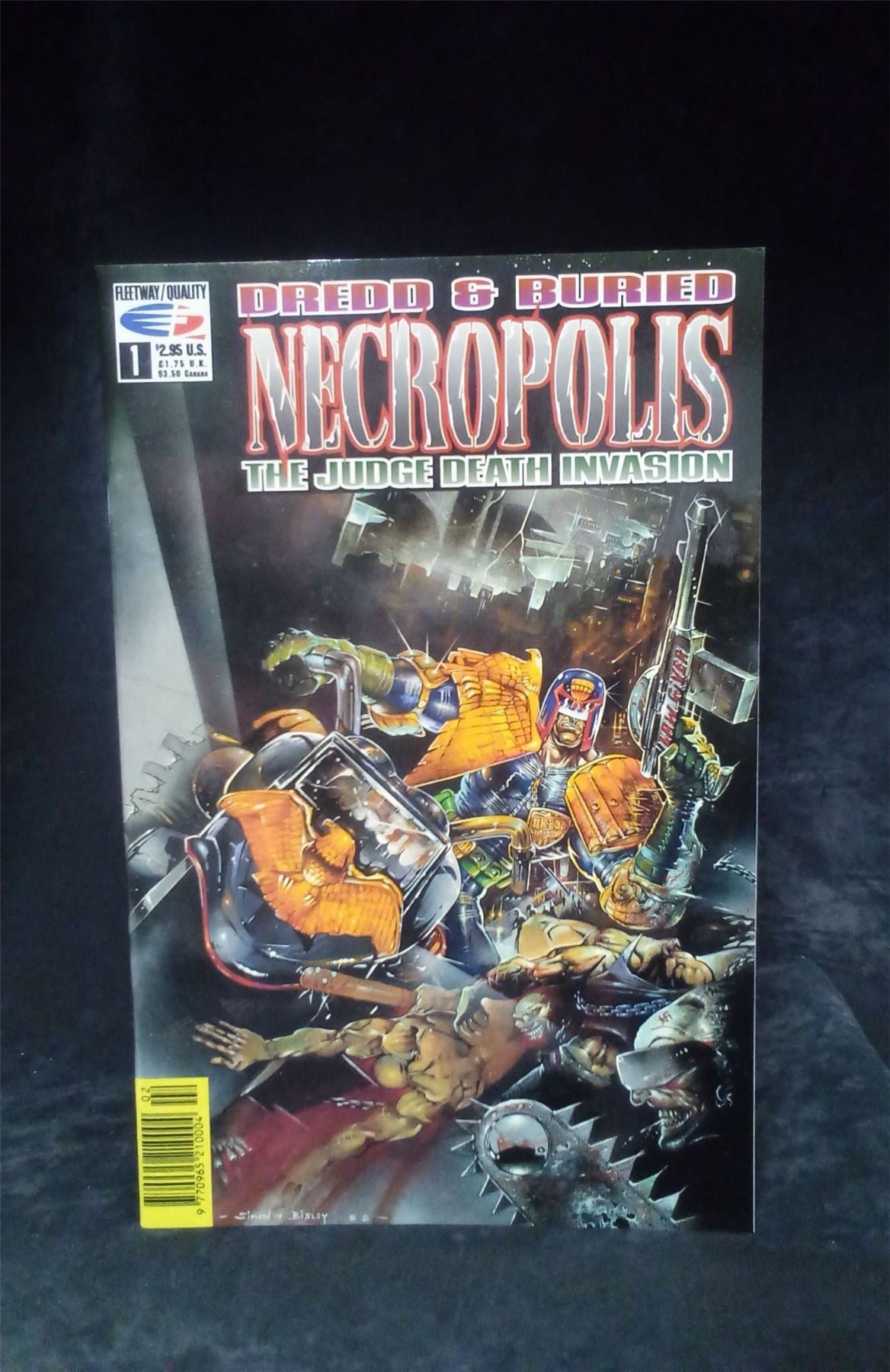 Necropolis: The Judge Death Invasion #1 1991 Comic Book