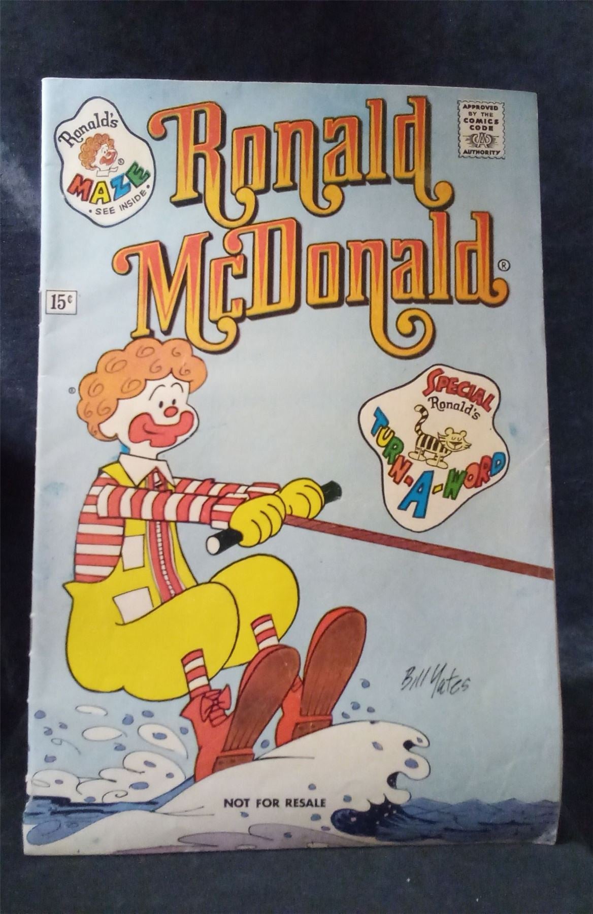 Ronald McDonald #1 1970 Charlton Comics Comic Book