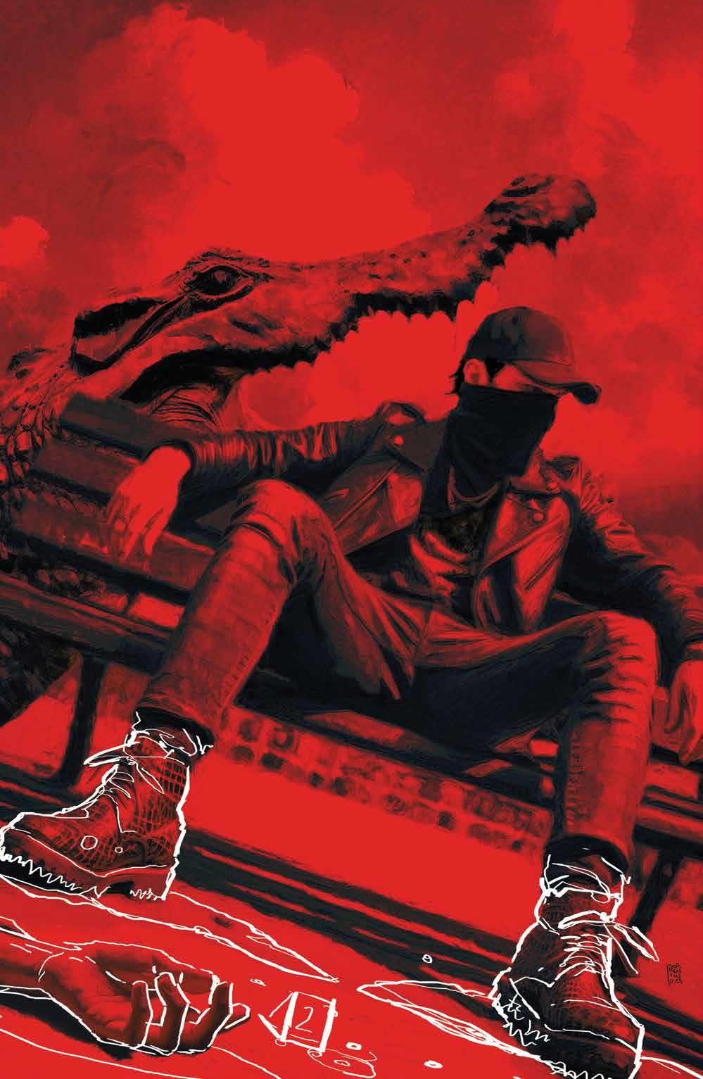 Crocodile Black #1 (of 5) Cvr B 10 Copy Incv Sorrentino (mr) Boom! Studios Comic Book