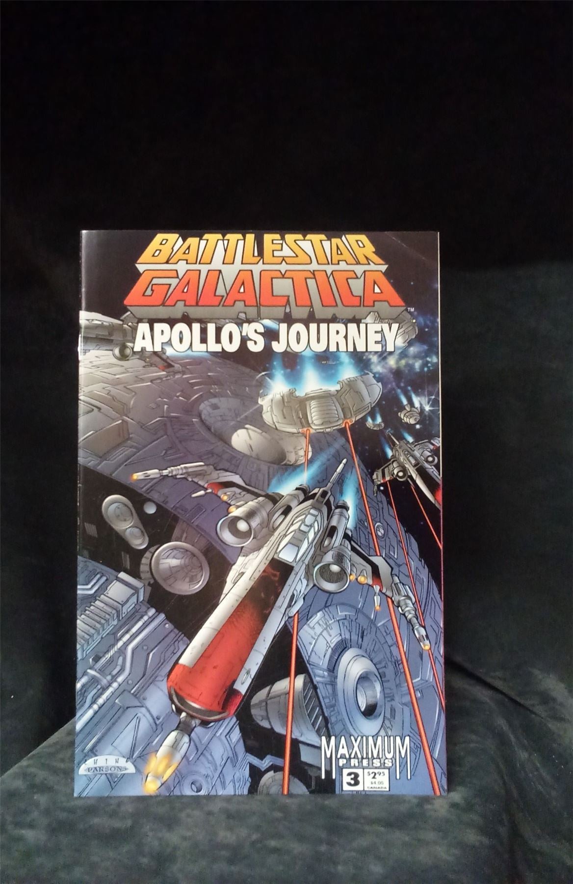 Battlestar Galactica: Apollo's Journey #3 1996 Comic Book