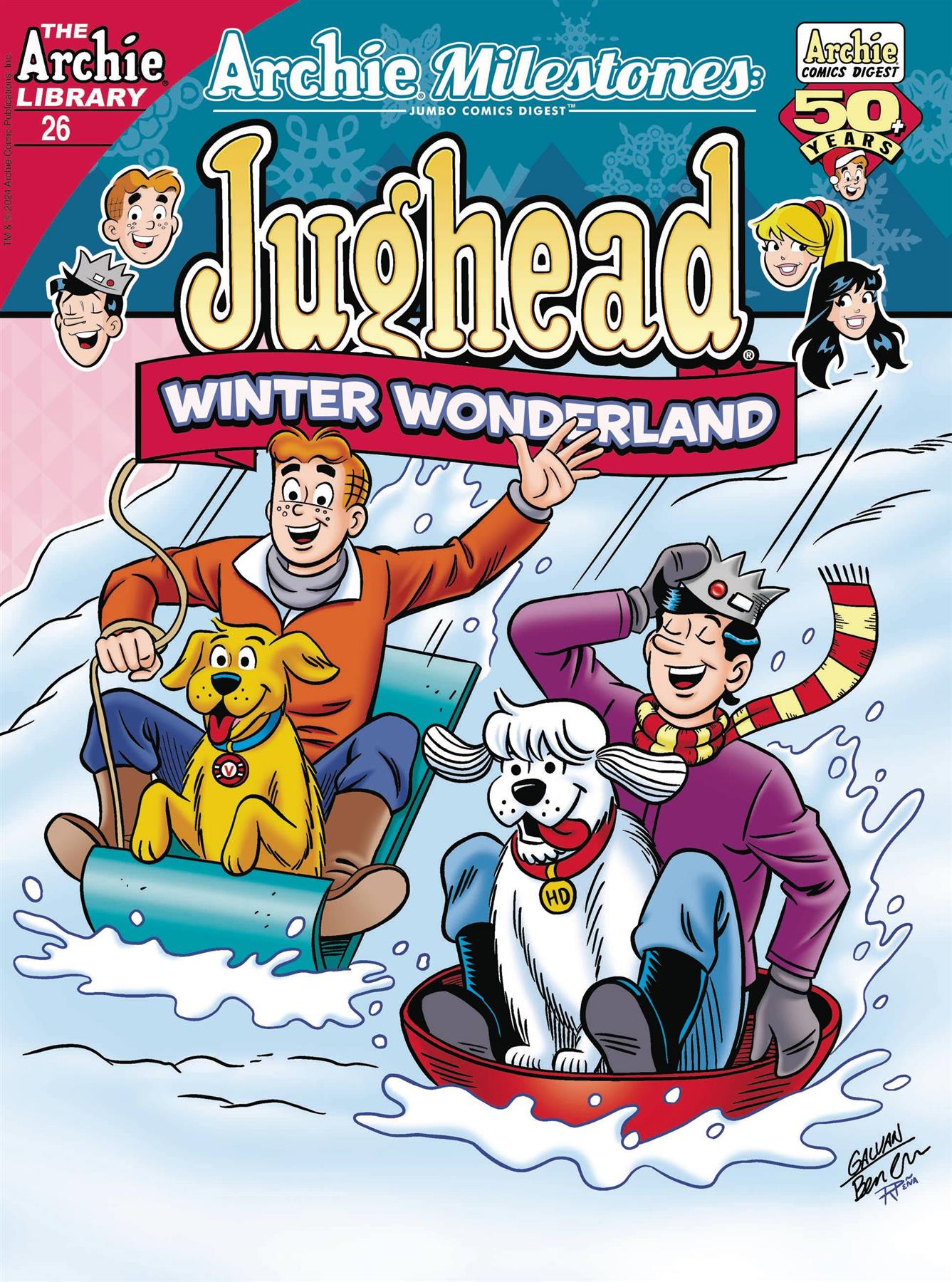 Archie Milestones Jumbo Digest #26 Jughead Winter Wonderland Archie Comic Publications Comic Book