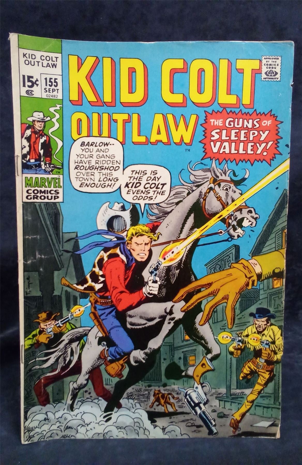 Kid Colt Outlaw #155 1971 Marvel Comics Comic Book