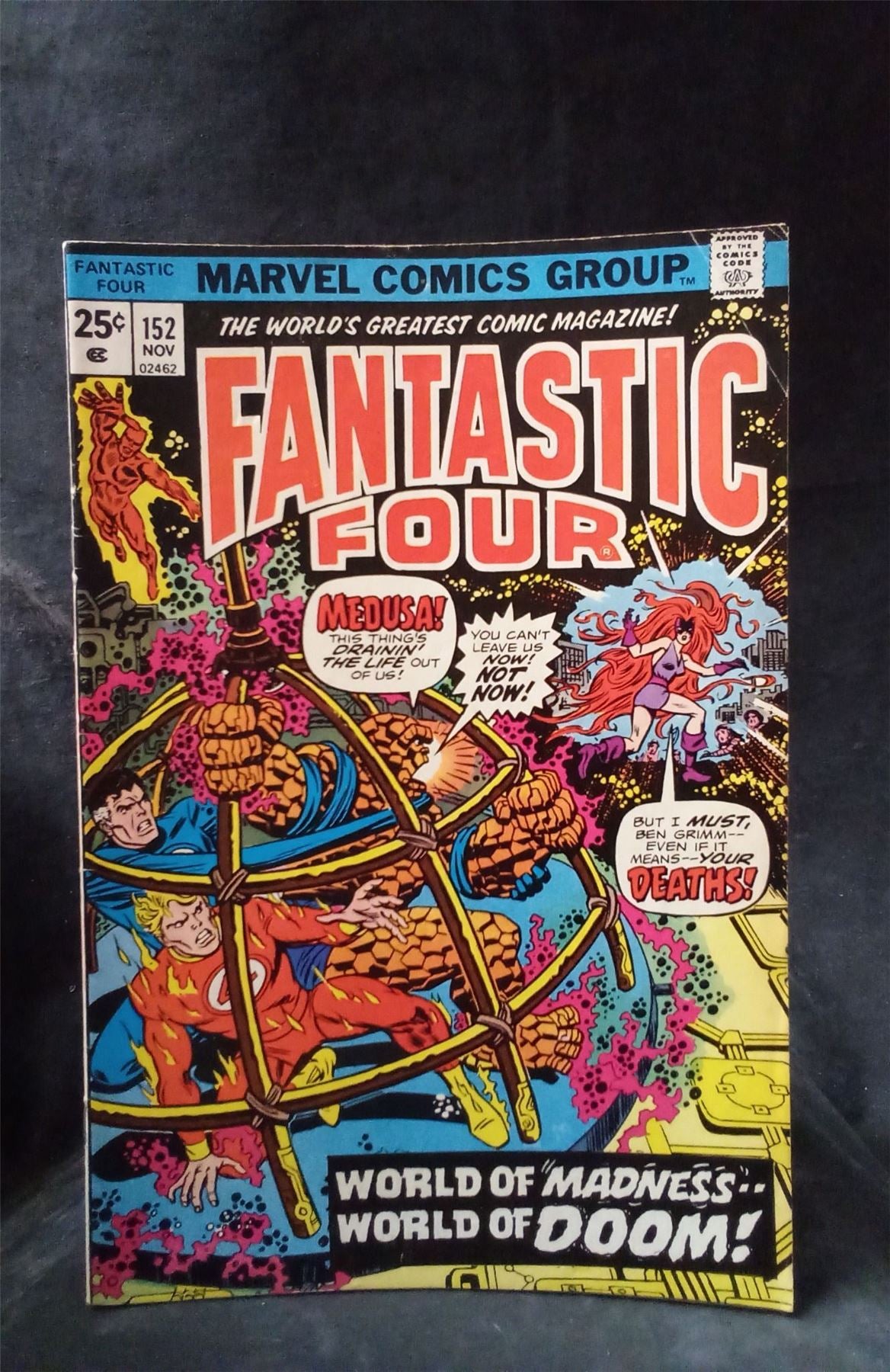 Fantastic Four #152 1974 Marvel Comics Comic Book