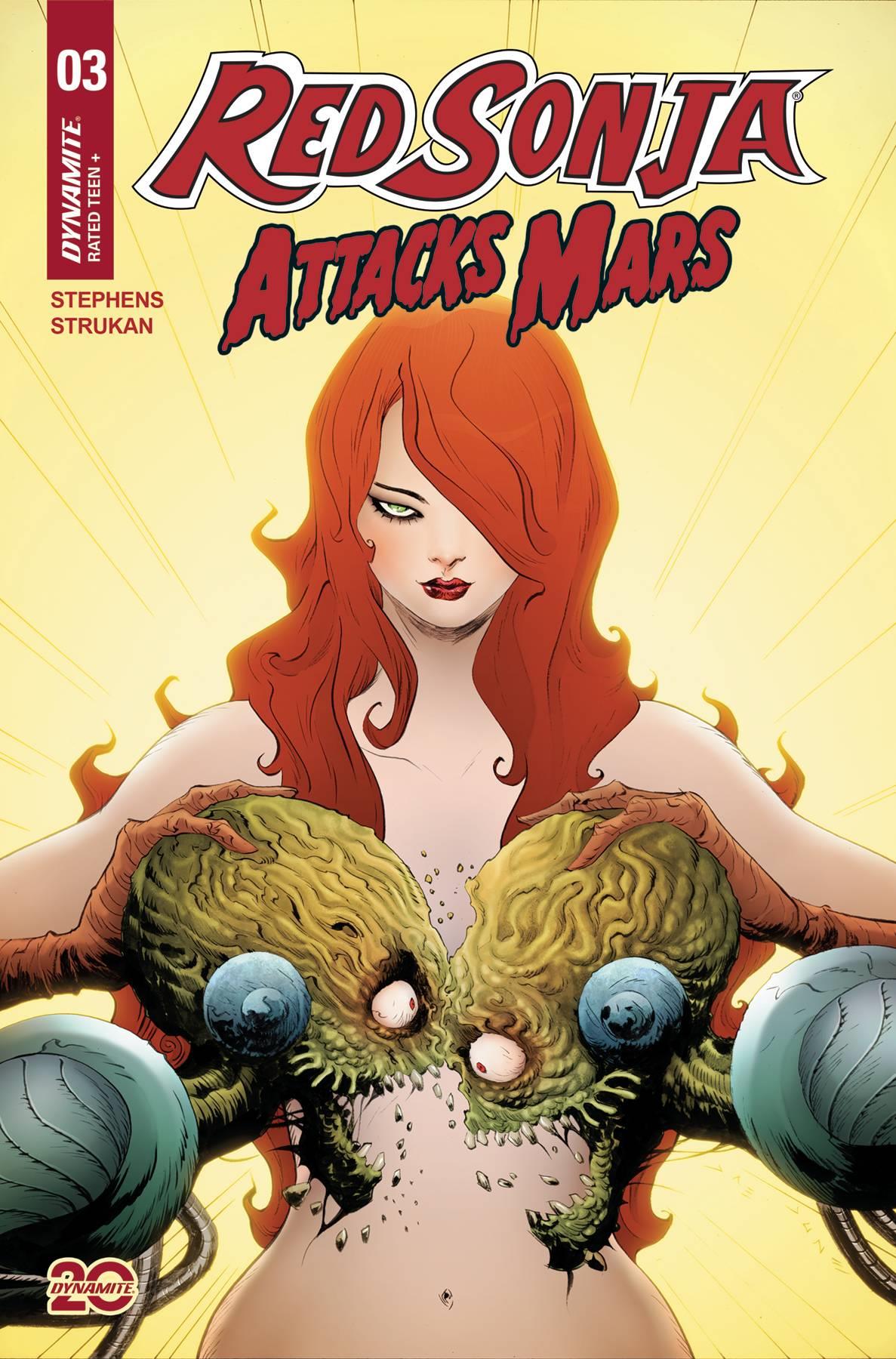 Red Sonja Attacks Mars #3 Cvr B Lee & Chung Cvr B Lee & Chung Dynamite Comic Book 2025