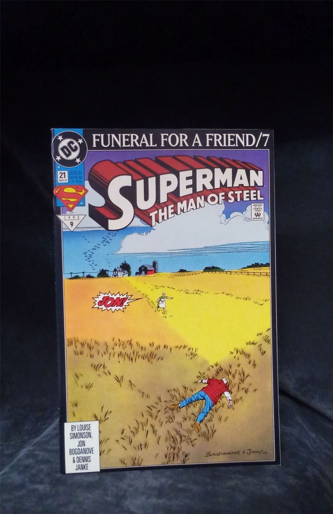 Superman: The Man of Steel #21 1993 DC Comics Comic Book