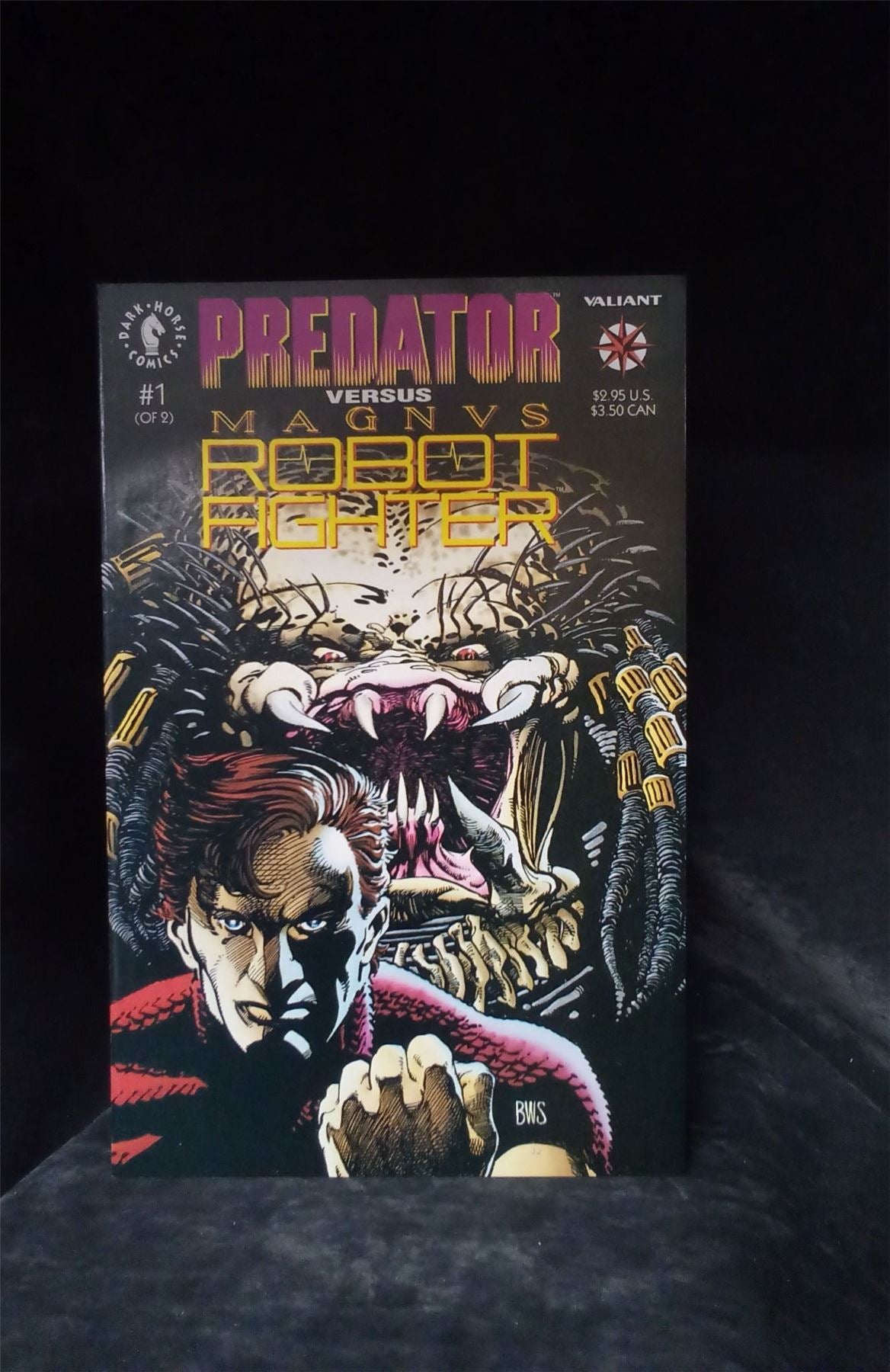 Predator vs. Magnus Robot Fighter #1 1992 Comic Book