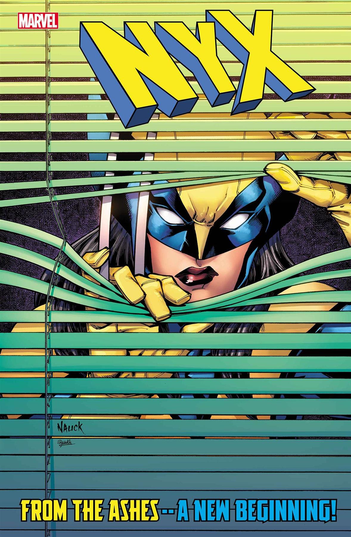 Nyx #1 Todd Nauck Windowshades Var Todd Nauck Windowshades Var Marvel Prh Comic Book 2024