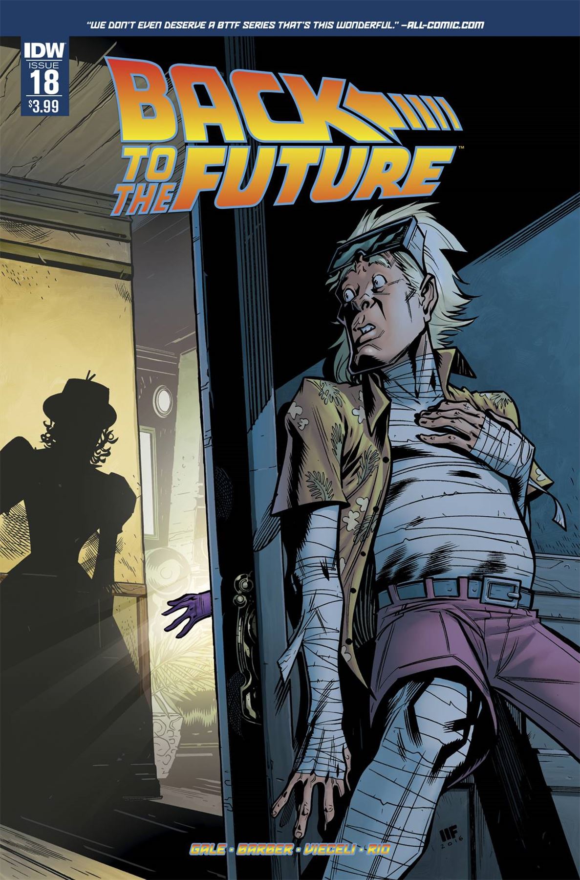 Back To The Future #18 Idw Publishing Comic Book