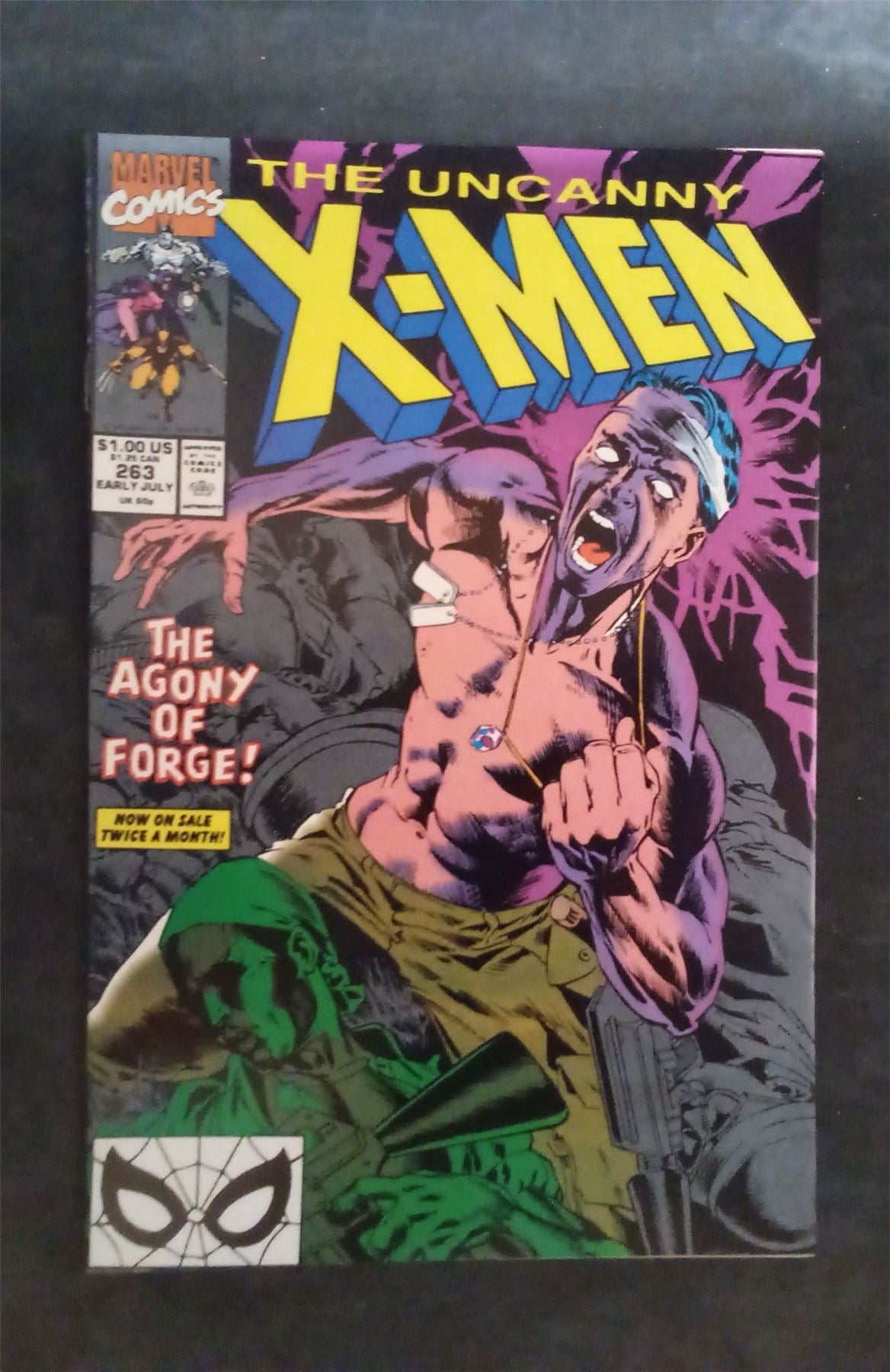 The Uncanny X-Men #263 1990 marvel Comic Book