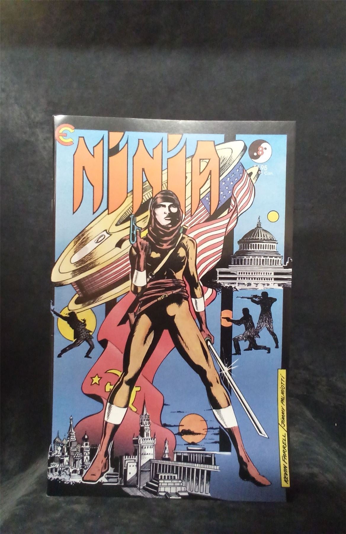 Ninja #8 1987 eternity Comic Book