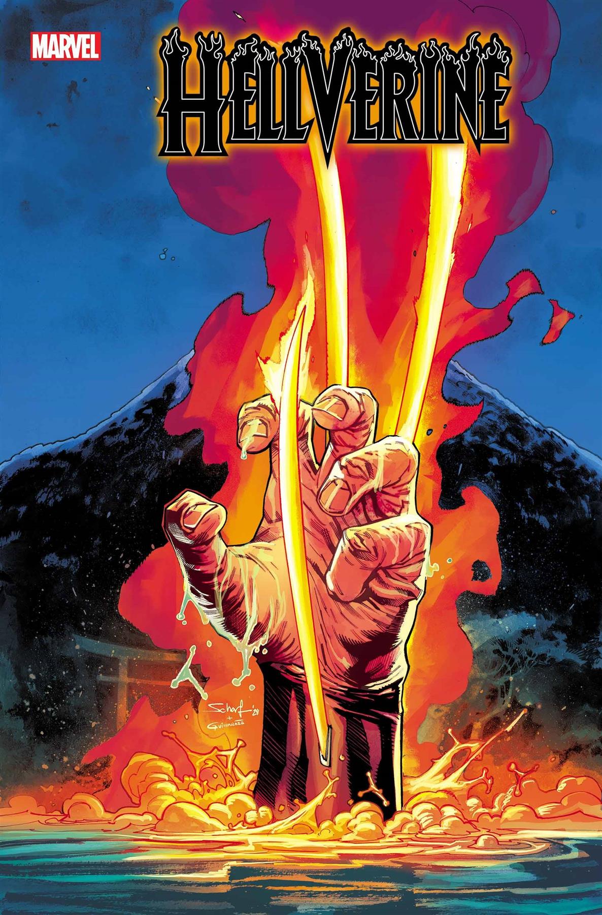 Hellverine #4 Jonas Scharf Var Jonas Scharf Var Marvel Prh Comic Book 2025